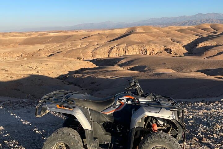 Quad and Dinner Show at Agafay Desert