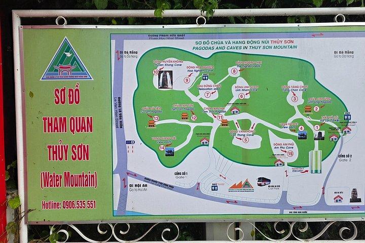 ダナン港からマーブル マウンテンとホイアン市へのプライベート ツアー