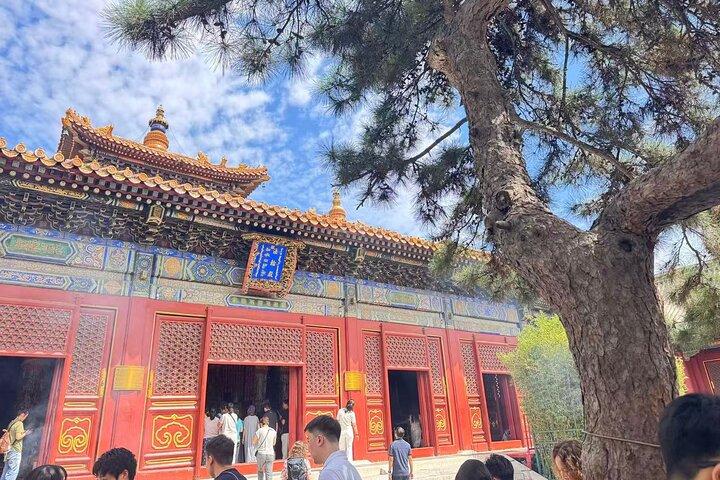 北京半日ツアー:ラマ寺院と天国の寺院
