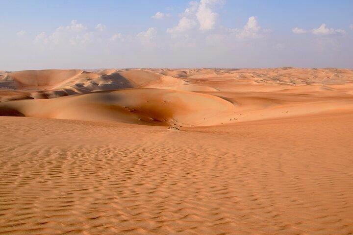Excursion d'une journée complète dans le désert de Liwa et exploration du quartier vide
