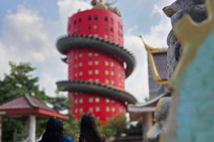 PRIVATE Floating Market + DRAGON Temple + DO like a Local
