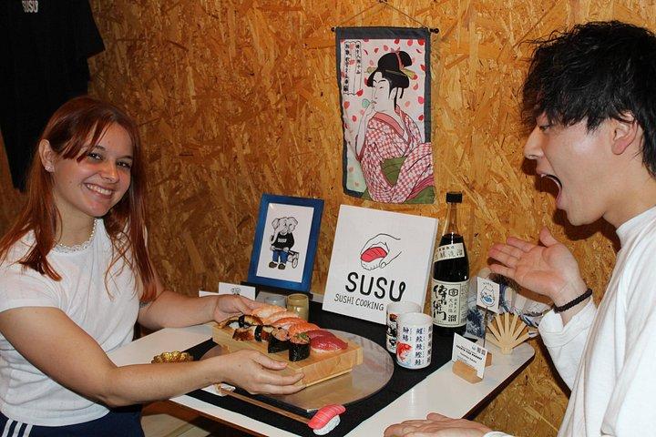 「BE A SUSHI MASTER」すし料理教室