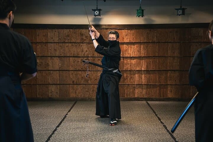Shinjuku Sword Experience at SAMURAI MUSEUM TOKYO