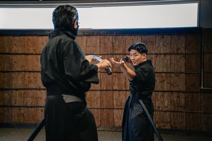 Shinjuku Sword Experience at SAMURAI MUSEUM TOKYO
