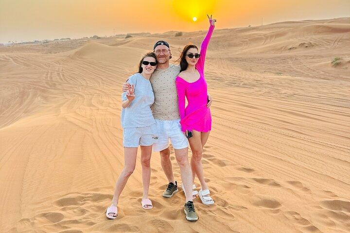 ViP Desert Safari Dubai, gratis pick-drop - 5* BBQ & buffetdiner