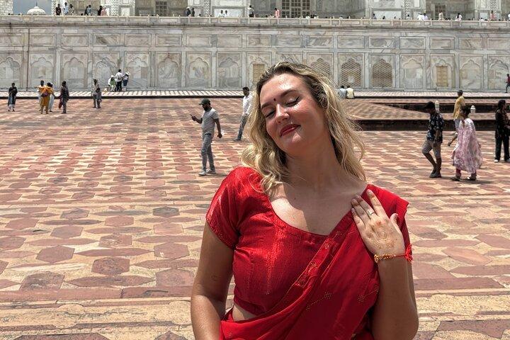 De Delhi : Taj Mahal, Agra Fort & Baby Taj por Carro e Guia