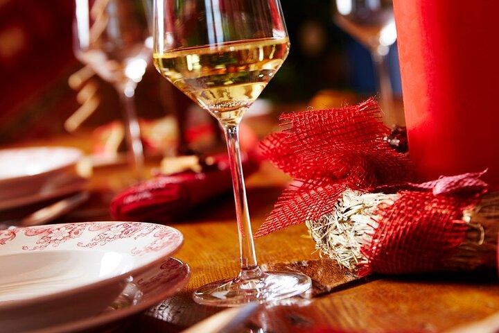 クリスマスのワインセラーツアーとアルザスワインの試飲