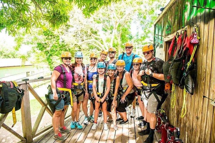Marrakech Ziplining experience with breakfast and stunning views