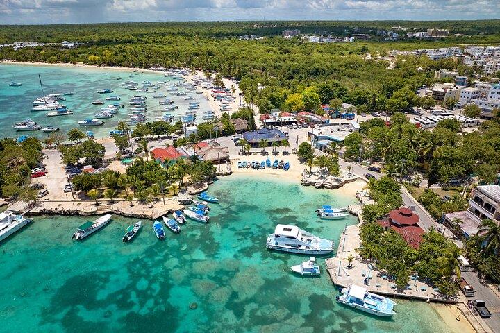 Isla Saona Privé-catamaranervaring van een hele dag