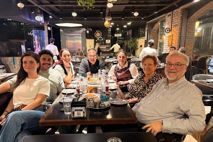 Authentic Turkish Food Night and Rooftop Experience Istanbul