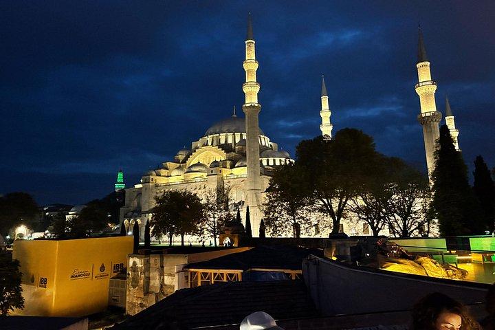 Authentic Turkish Food Night and Rooftop Experience Istanbul