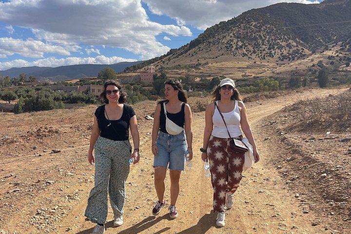 Moroccan Pottery, Atlas Mountains Walk & Oasis Pool Experience
