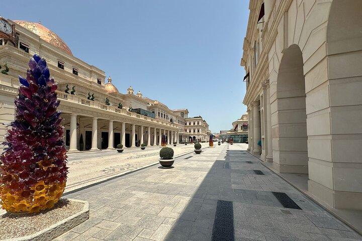 Doha Stadterkundung und traditionelle Dhow Bootsfahrt