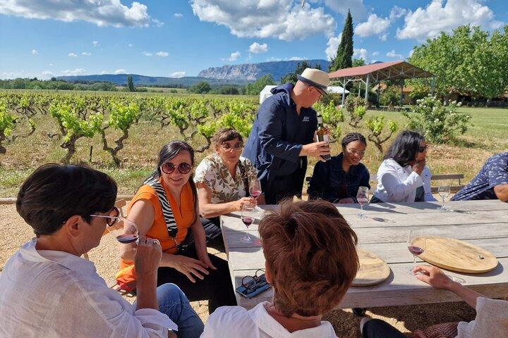 Cotes de Provence desde Aix-en-Provence