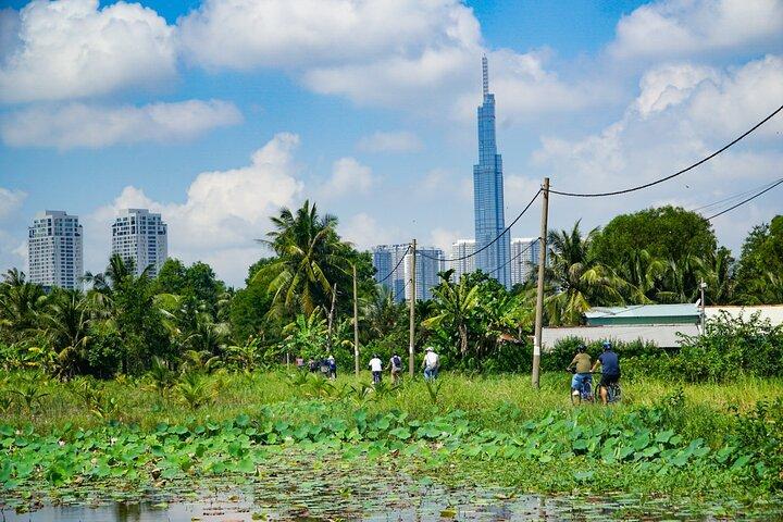Ho Chi Minh Mezza giornata Green Oasis Bike Experience