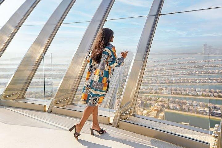 Het uitzicht op de Palm Iconic Palm Jumeirah uitzicht met transfers