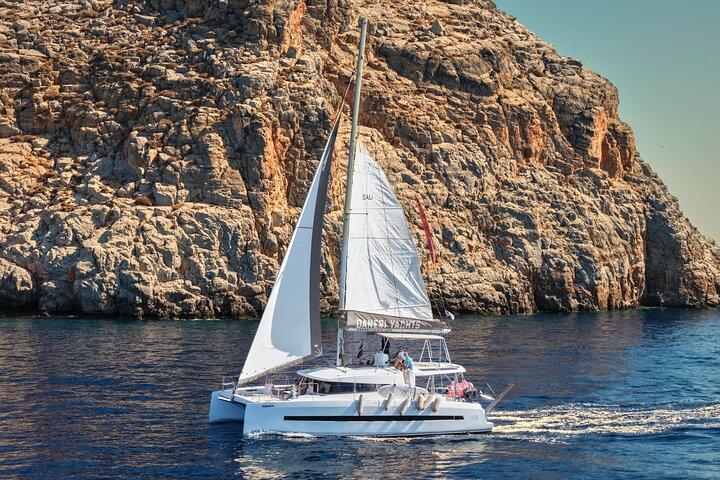 All-inclusive Katamaran Day Cruise fra Hersonissos til Dia Island