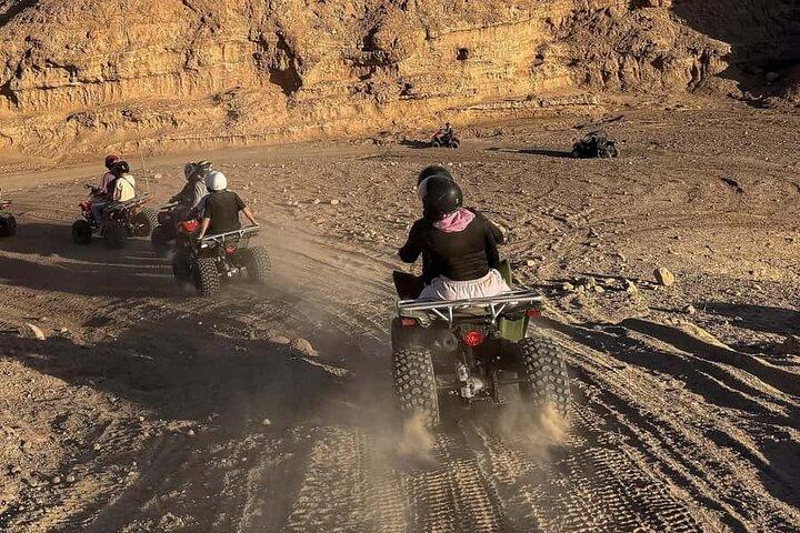Marrakech: Quadbike, solnedgang, middagsshow og valgfri kamelride