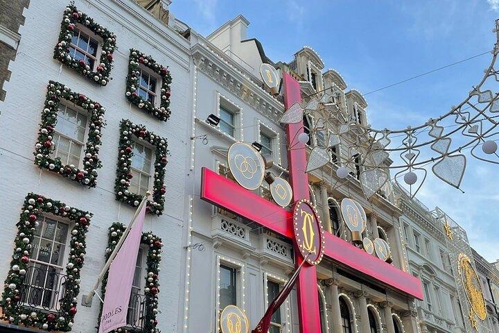 London Christmas Lights Tour By Private Black Taxi