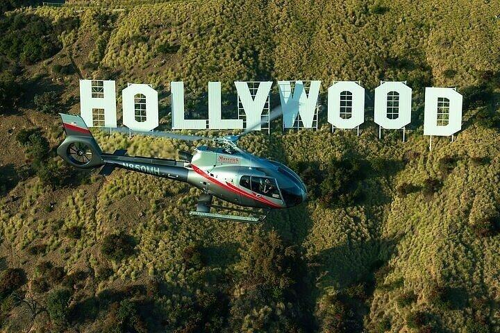 Hollywood en Beyond helikoptertour vanuit Long Beach
