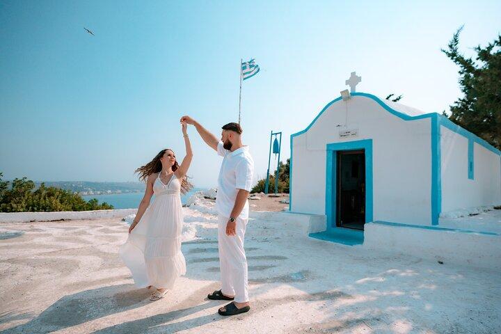 Privat professionel feriefotoshoot i Chania