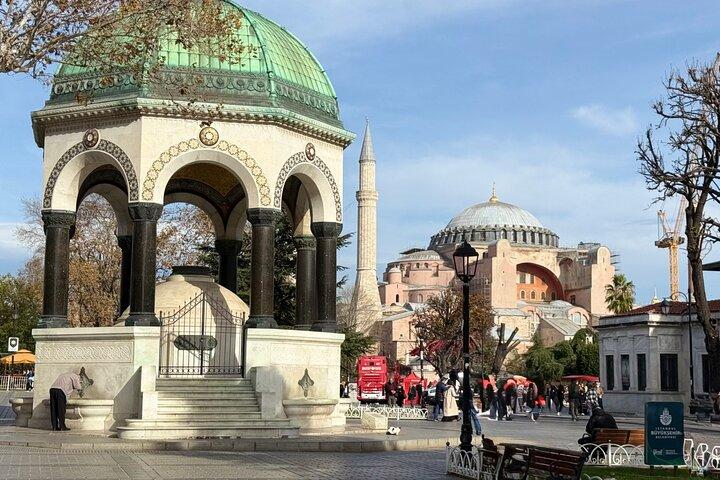 Istanbul Blue Mosque and Hagia Sophia Old City Guided Tour