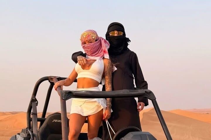 DUBAI | Evening Desert Safari , Camel Ride & live BBQ Dinner