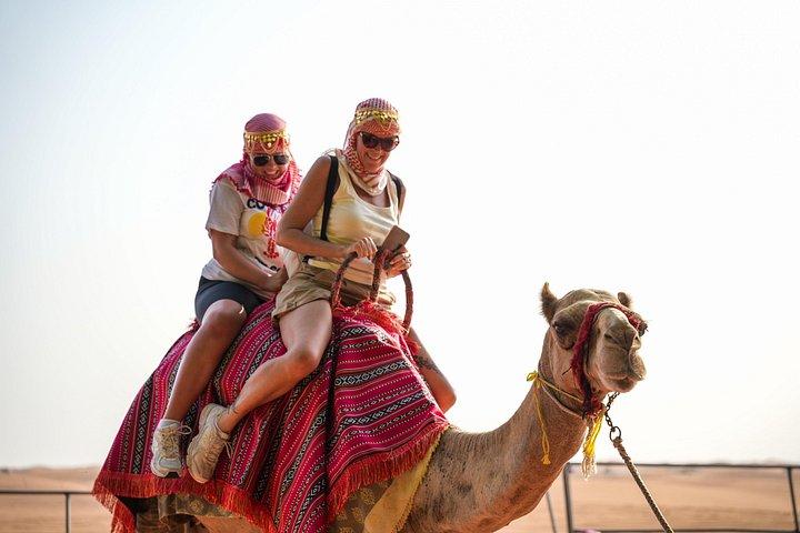 Dubai Red Dunes Dune Buggy Safari with Camel Ride