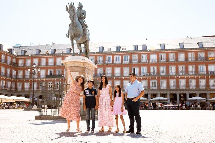 Sesión de fotos de vacaciones privadas con fotógrafo en Madrid