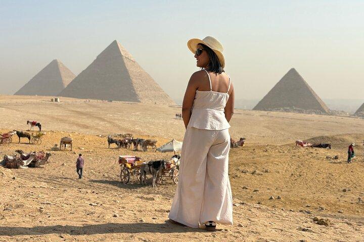 Pyramids and Sphinx Guided Tour with Optional Camel Ride