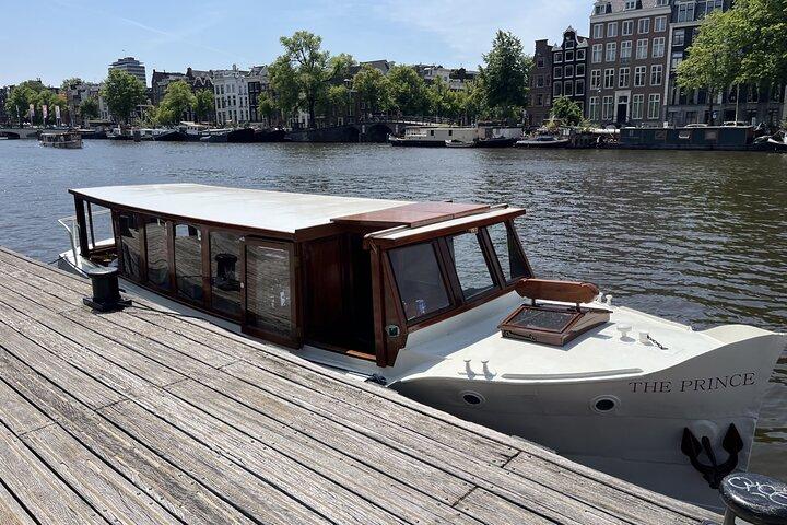 Amsterdam Private Saloon Boat Cruise Experience