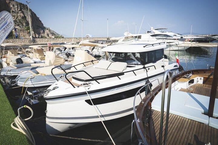 Privé 4-uur durende Amalfi Coast High Speed Boat Tour vanuit Salerno