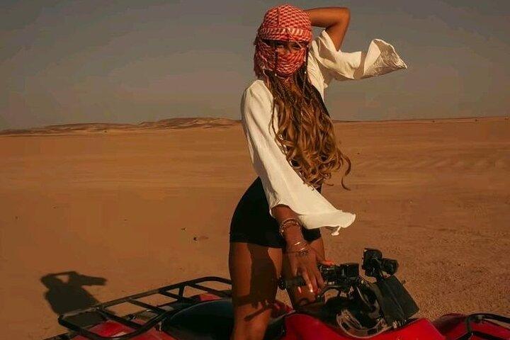 3 Hour Quad Biking Bedouin Village and Camels in Hurghada