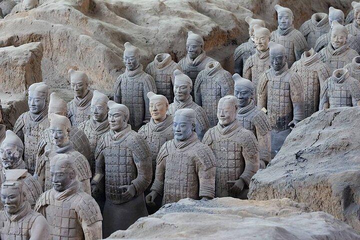 Xi`an Terracotta Army Option city Tour (Torre dell'oca Mura della città)