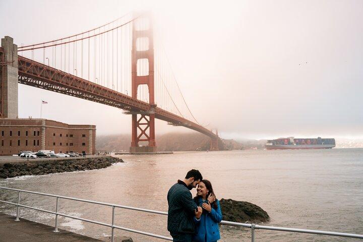 Private Urlaubsfotoshooting mit Fotograf in San Francisco