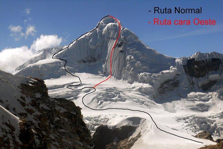 4Jour-Nevado Tocllaraju Expédition Montée 6,034 m Cordillère Blanca