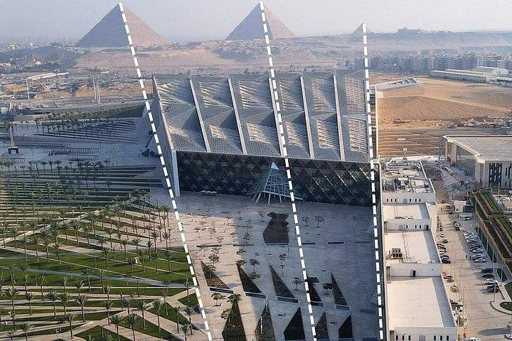 Grand museum ,Pyramids ,Sphinx, Camel ride ,lunch,inside pyramid