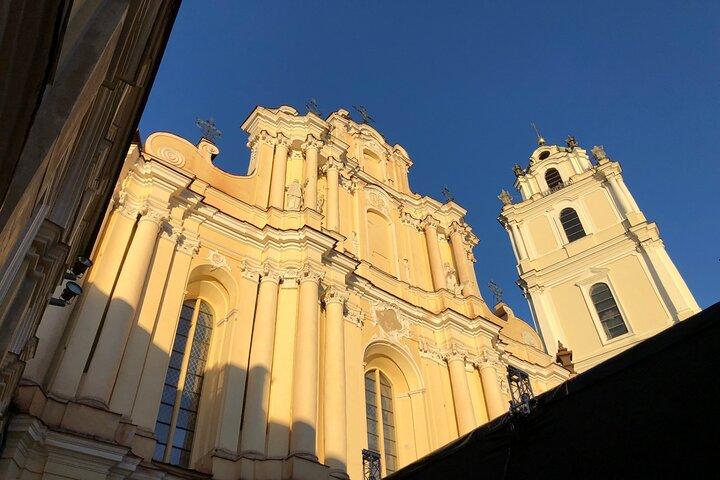 Vilnius Private Walking Tour com um local