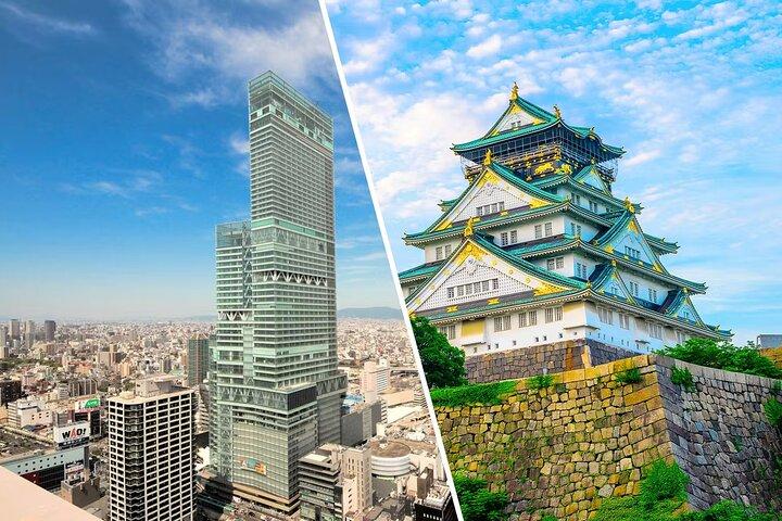 Harukas 300 Observatory + Osaka Castle Skip-the-Line Tickets