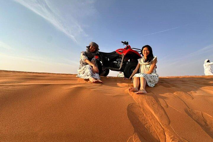 Beste Desert Safari Dubai Falcon fotografie kameel BBQdiner & shows