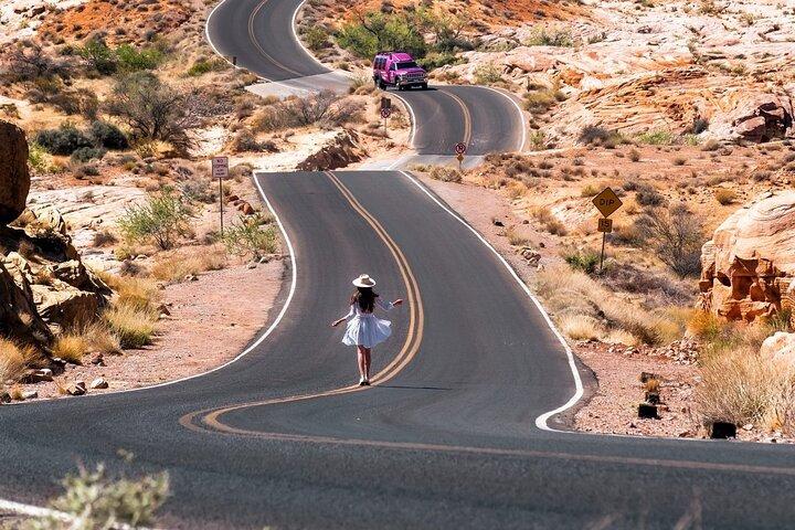 Elddalen och Red Rock Canyon
