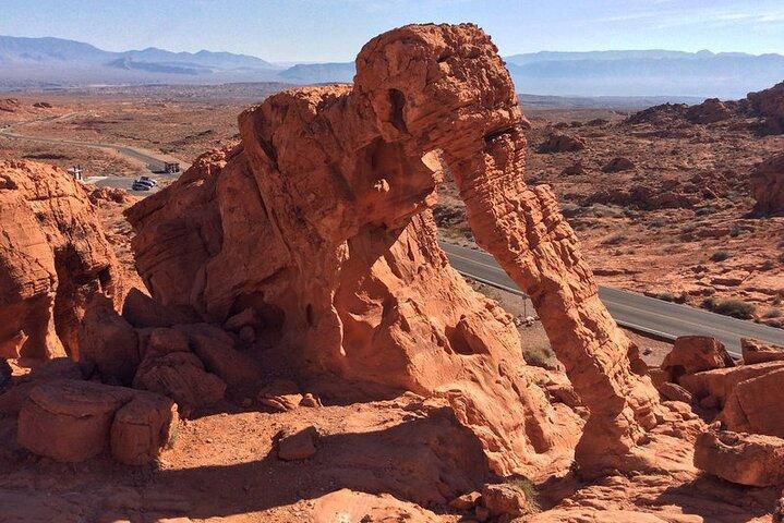Elddalen och Red Rock Canyon