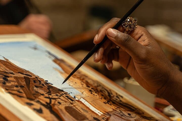 Cinematic Watercolor Workshop and Tea Experience at Boma Café