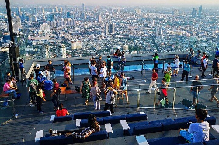 Mahanakhon SkyWalk mit SkyVerse-Dachzugang