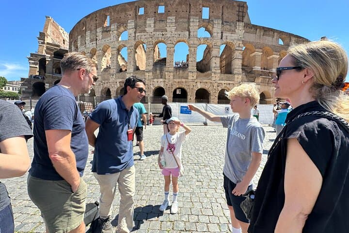 Rome Colosseum & Forums for Kids: Fun Family-Friendly Guided Tour