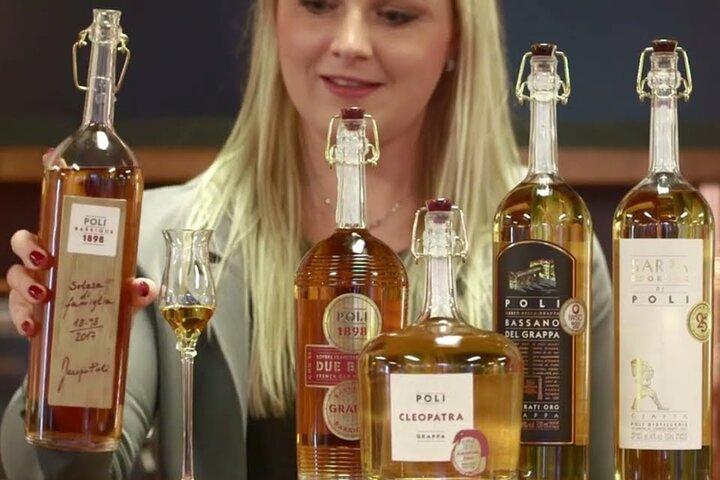 Degustación de Grappa en el centro de Venecia