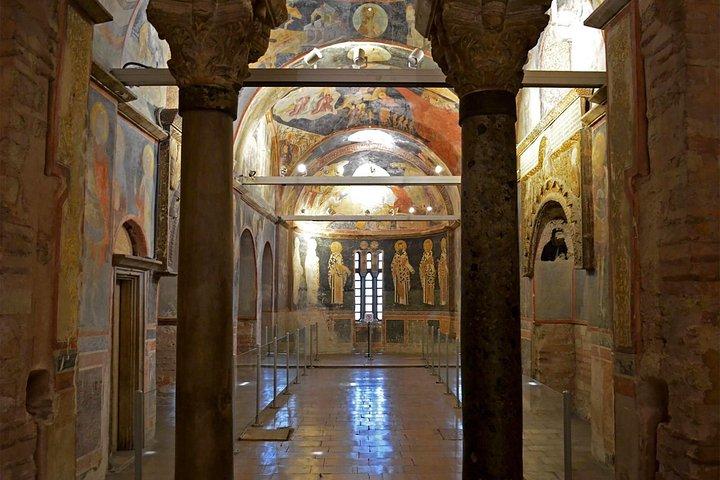Chora Mosque and Balat Walking Tour with Sunset Cruise