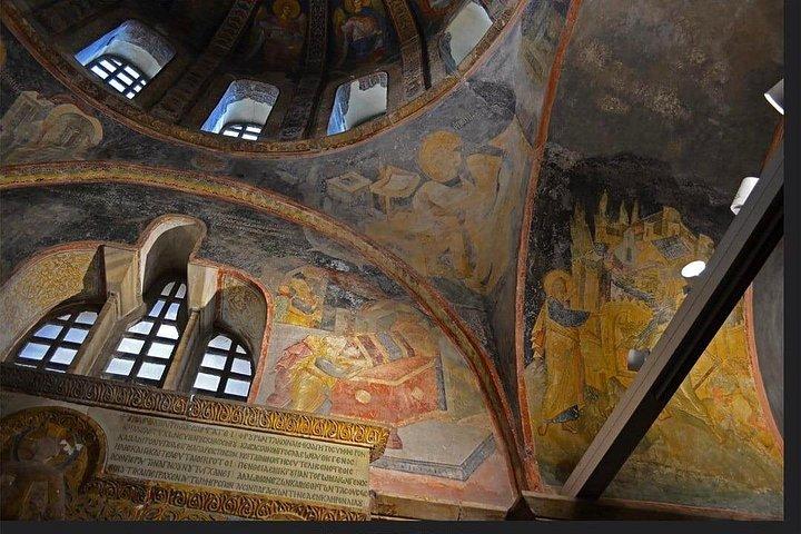 Chora Mosque and Balat Walking Tour with Sunset Cruise