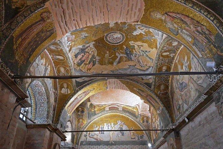 Chora Mosque and Balat Walking Tour with Sunset Cruise