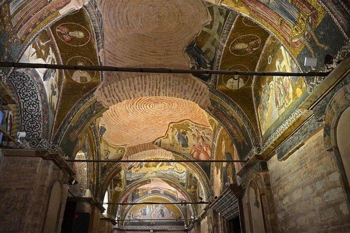Chora Mosque and Balat Walking Tour with Sunset Cruise